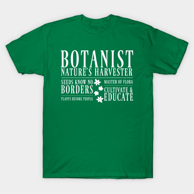 Botanist T-Shirt by snitts